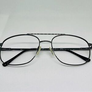 Eye Q Eyeglasses Frame SW210 Men's Brown Gold Metal Frames 38-18-140